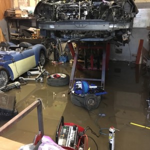 swimming in the workshop