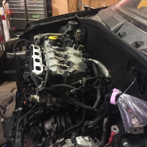 Making Progress on getting the engine out 2